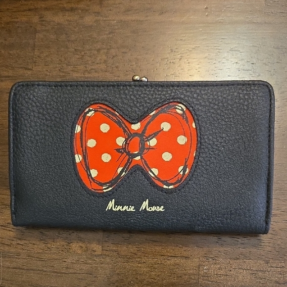 Disney Handbags - Disney Black and Red Minnie Mouse Wallet